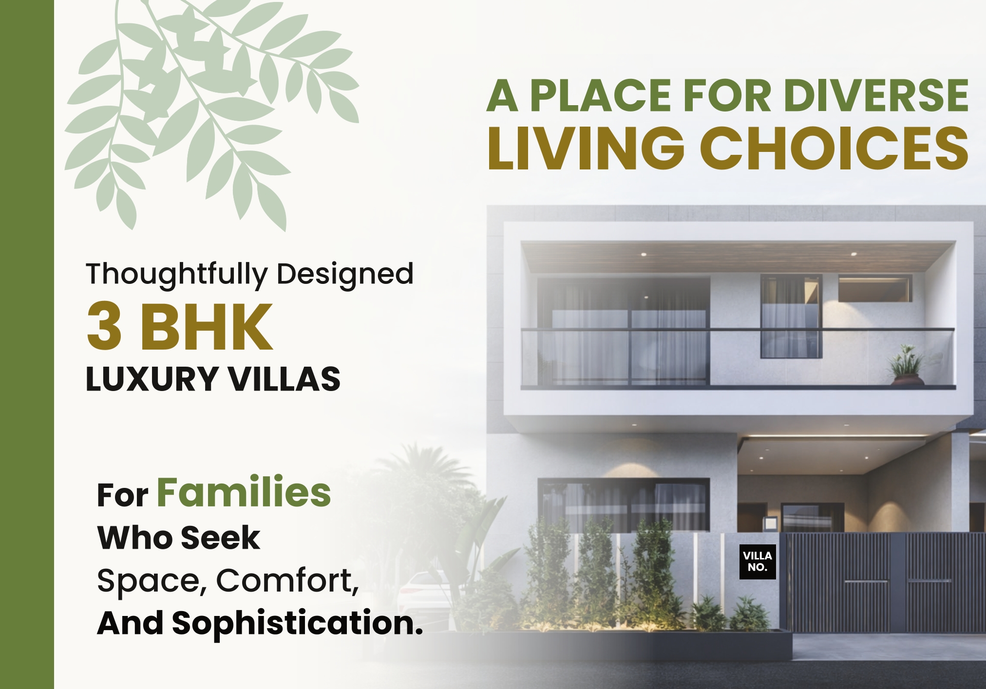 3 BHK Luxury Villa